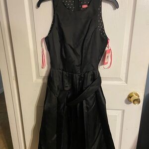 VTG NWT Isaac Mizrahi Made In The USA Gorgeous Little Black Dress Sz 8